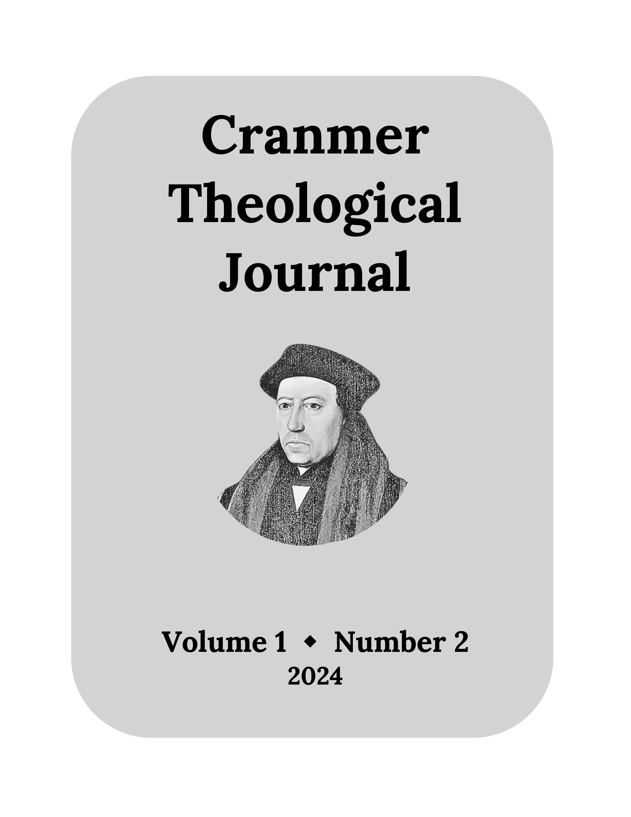 					View Vol. 1 No. 2 (2024): Anglican Identity in the 21st Century: Part 2
				